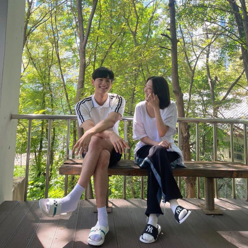 Ryu Da In dan Lee Chae Min pacaran. (foto: instagram @l.c.m___)