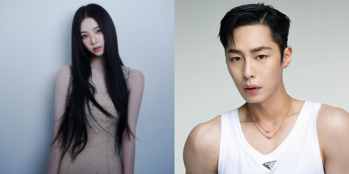 Lee Jae Wook dan Karina aespa putus. (foto: X @aespa_official)