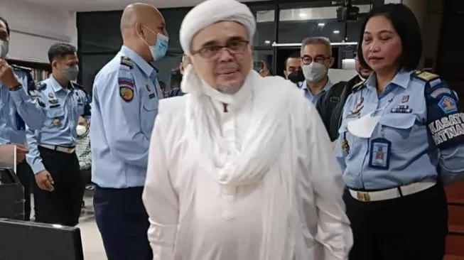 Habib Rizieq Shihab, eks Imam Besar FPI. (sumber: suara.com)