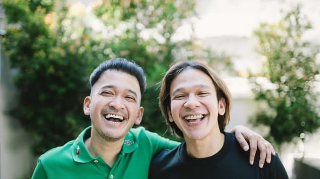Ruben Onsu dan Jordi Onsu (sumber: suara.com)