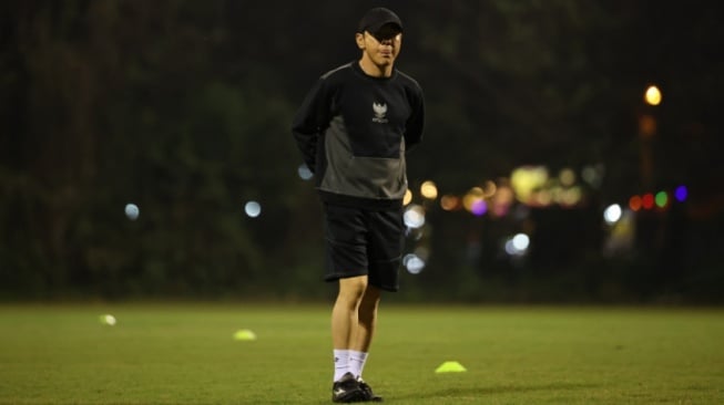 Pelatih Timnas Indonesia, Shin Tae-yong. (sumber: suara.com)