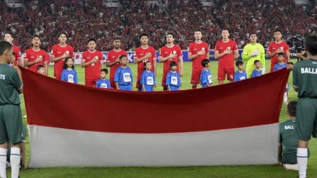 Timnas Indonesia tampil di Kualifikasi Piala Dunia 2026. (sumber: suara.com)