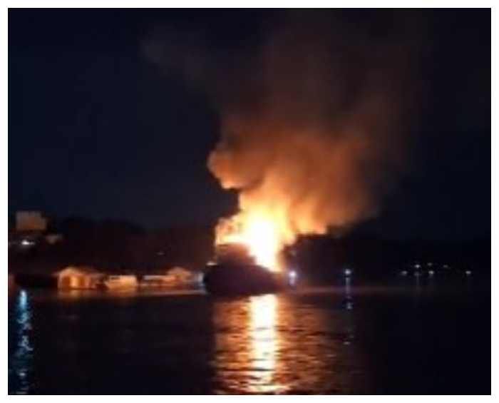 Korban meninggal dunia Tugboat TB Hasyim di Perairan DAS Barito Desa Luwe Hulu bertambah menjadi 3 orang dan satu belum ditetemukan. Foto.Maman