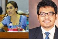 Rieke Diah Pitaloka dan mantan suaminya, Donny Gahral Adian (kolase)