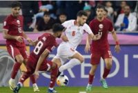 Pertandingan antara Qatar U-23 melawan Yordania U-23 (the-afc.com)