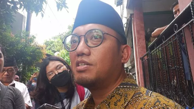 Juru Bicara Ketua Umum DPP Partai Gerindra Prabowo Subianto, Dahnil Anzar Simanjutak. (sumber: suara.com)