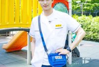 Byeon Woo Seok siap sapa para penggemar di Asia. (foto: Instagram @sbs_runningman_sbs)