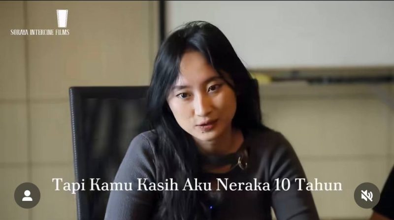 Kisah 'Nimas Neraka 10 Tahun' diadaptasi jadi film layar lebar. (foto: Tangkap Layar)