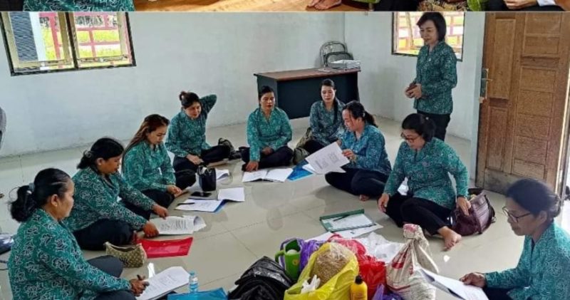 TP PKK Mura saat sosialisasi program prioritas Pokja di Kecamatan TSS