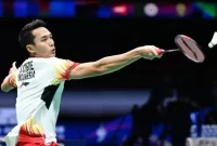 Tunggal putra Indonesia, Jonatan Christie.  (sumber: suara.com)