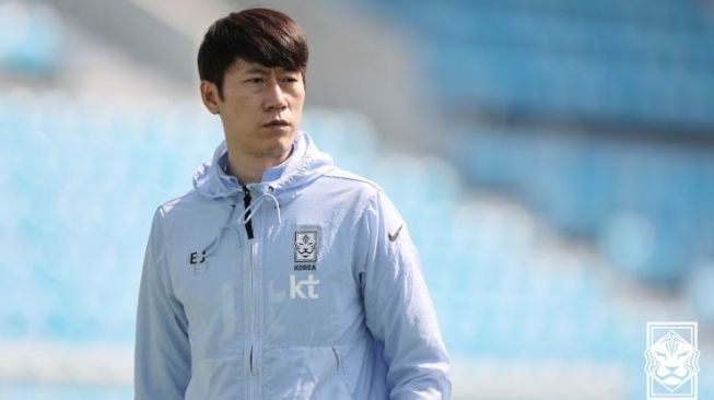 Pelatih Timnas Korea Selatan U-19 Kim Eun-Jung. (sumber: suara.com)