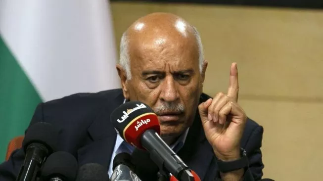 Presiden Federasi Sepak Bola Palestina (PFA), Jibril Rajoub. (sumber: suara.com)