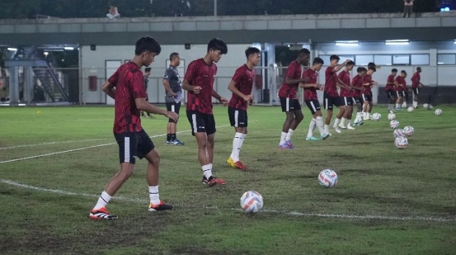 Pemusatan Latihan Timnas Indonesia U-20. (sumber: suara.com)