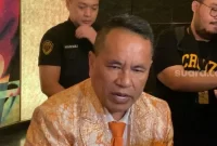 Hotman Paris ditemui di kawasan Jalan Jenderal Sudirman, Jakarta Selatan, Rabu (17/4/2024). (sumber: suara.com)