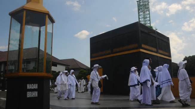 Ilustrasi calon jemaah haji (sumber: suara.com)