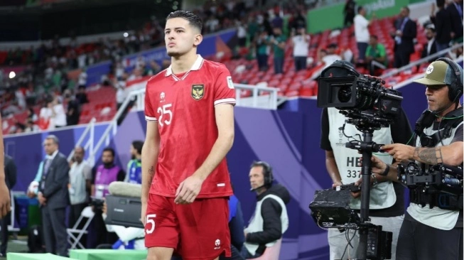 Bek Timnas Indonesia, Justin Hubner (sumber: suara.com)
