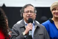 Presiden Kolombia Gustavo Petro. (ANTARA/Reuters/Luisa Gonzales/as)