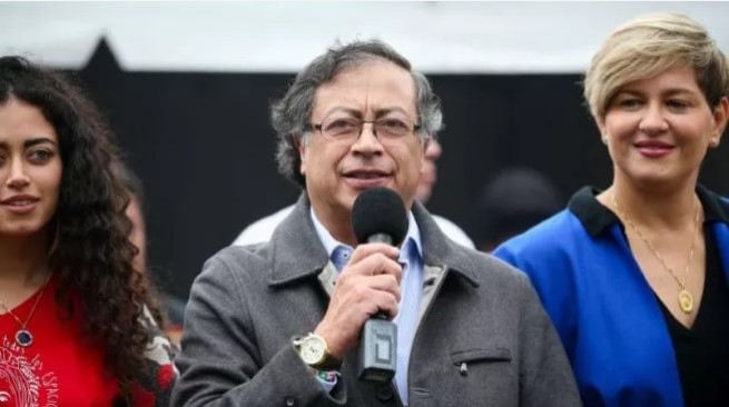 Presiden Kolombia Gustavo Petro. (ANTARA/Reuters/Luisa Gonzales/as)