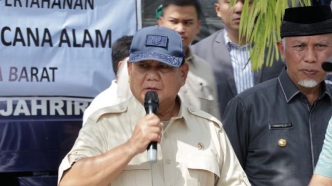 Ketum Partai Gerindra, Prabowo Subianto yang juga Capres Terpilih ANTARA/Muhammad Zulfikar.