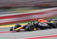 Arsip foto - Pebalap tim Red Bull Max Verstappen asal Belanda menjalani Grand Prix Spanyol, Sirkuit Barcelona-Catalunya, Montmelo, Spanyol (4/6/2023). Sumber foto : suara.com