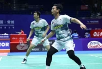Ganda putra Indonesia, Hendra Setiawan / Mohammad Ahsan. Sumber foto : suara.com