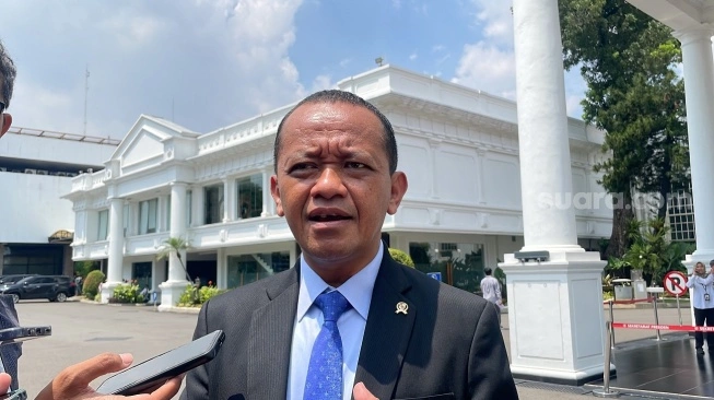 Menteri Investasi Bahlil Lahadalia. (sumber: suara.com)