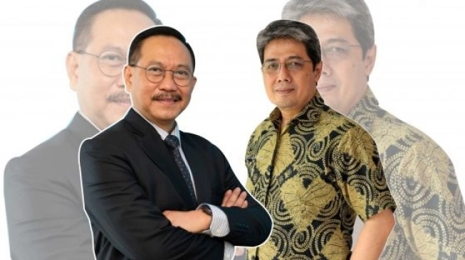 Bambang Susantono dan Dhony Rahajoe. (sumber: suara.com)