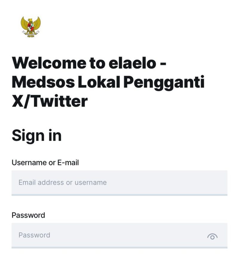 Elaelo medsos yang kabarnya akan menjadi pengganti X (Twitter). (foto: Tangkap layar)