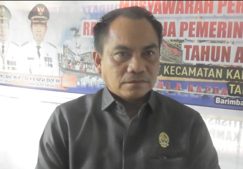 Anggota DPRD Kapuas, Franco B Dehen. Foto: Setwan Kapuas