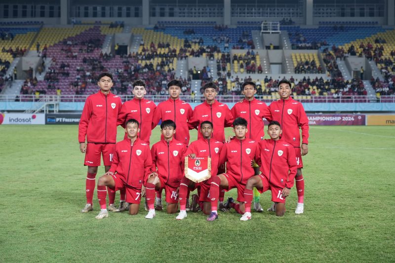Timnas Indonesia U-16 besemnagat libas Filipina dengan skor 3-0. (foto: PSSI)
