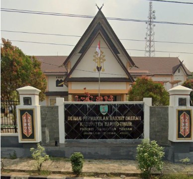 Kantor DPRD Kabupaten Barito Timur. Foto: 1tulah.com/zakirin