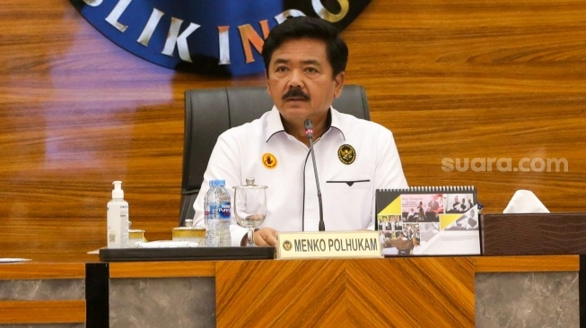 Menko Polhukam Hadi Tjahjanto (sumber: suara.com)