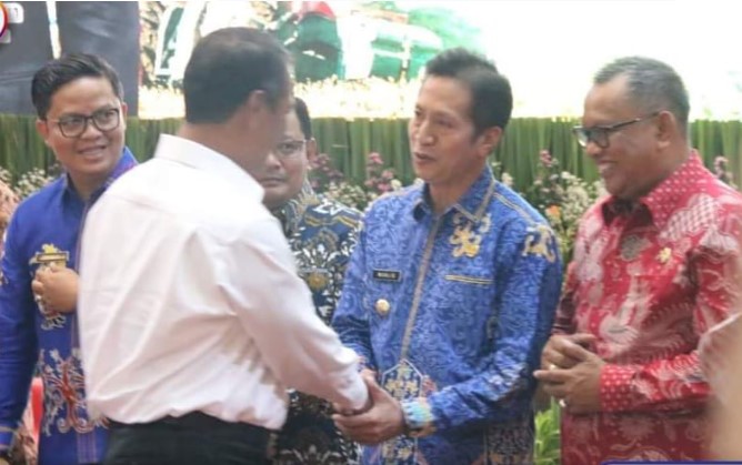Pj Bupati Barito Utara Drs. Muhlis menghadiri Rapat Koordinasi di Kemendagri, Jumat (7/6/2024). Foto:Istimewa Pemkab Barut