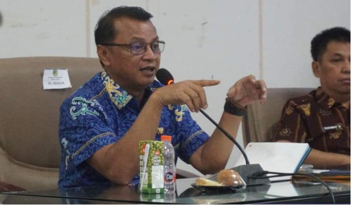 Pj Sekretaris Daerah (Sekda) Kabupaten Barito Utara Drs. Jufriansyah, MAP. Foto:Delia/1tulah.com