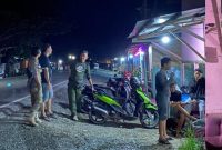 Sat Pol PP dan Damkar Kapuas Saat Patroli Warung Remang Remang.
