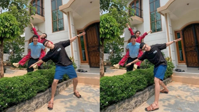 Fuji dan Fadly Faisal Pamerkan Rumah Baru Frans Faisal (sumber: suara.com)