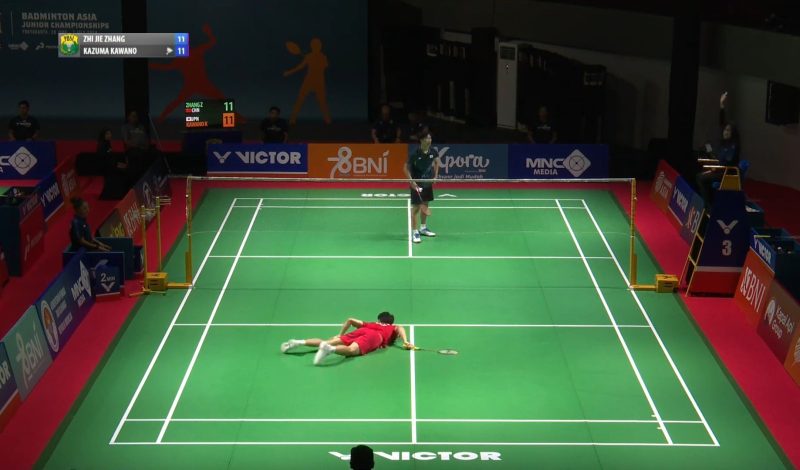 Zhang Zhi Jie meninggal dunia usai pingsan saat pertandingan. (foto: Tangkap layar)