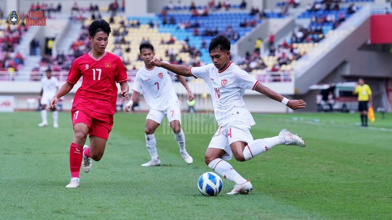 Timnas Indonesia U-16 melumat habis Vietnam. (foto: Timnas Indonesia)