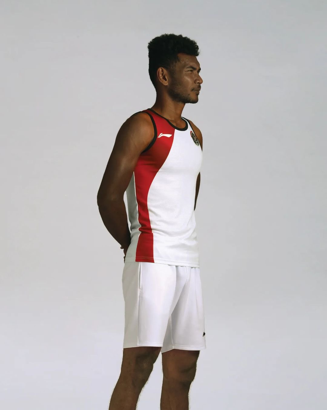 Jersey tim Indonesia untuk Olimpiade Paris 2024. (foto: instagram @timindonesiaofficial)