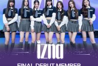 Girlgrup baru Izna jebolan ajang pencarian bakat I LAND 2. (foto: Mnet)
