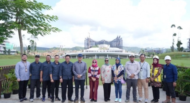 Persiapan Upacara Bendera Hari Ulang Tahun ke-79 Kemerdekaan Republik Indonesia (HUT ke-79 Kemerdekaan RI) di Ibu Kota Nusantara (IKN) pada 17 Agustus 2024 terus berjalan dengan cepat.