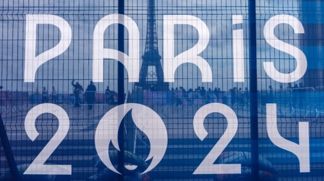 Logo Olimpiade Paris 2024 (sumber: suara.com)