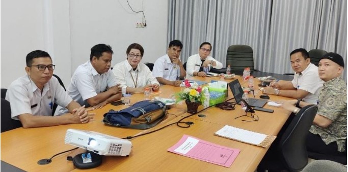 Saat Rapat di di Kantor BPJS Kabupaten Barito Timur. Foto : 1tulah.com/zakirin