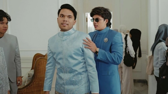 Thariq Halilintar dan Atta Halilintar. (sumber: suara.com)