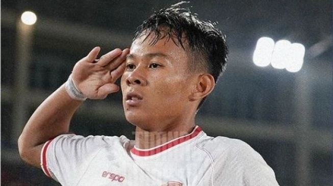 Pemain Timnas Indonesia U-16, Zhaby Gholy. (sumber: suara.com)
