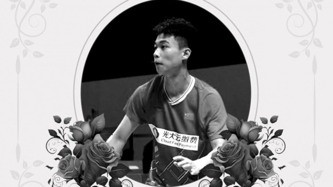Tunggal putra China, Zhang Zhi Jie yang meninggal dunia di Badminton Asia Junior Championships 2024. (sumber: suara.com)