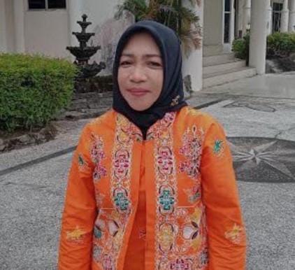 Idariani, Anggota DPRD sekaligus Ketua KONI Kabupaten Barsel. Foto. Alifansyah/1tulah.com