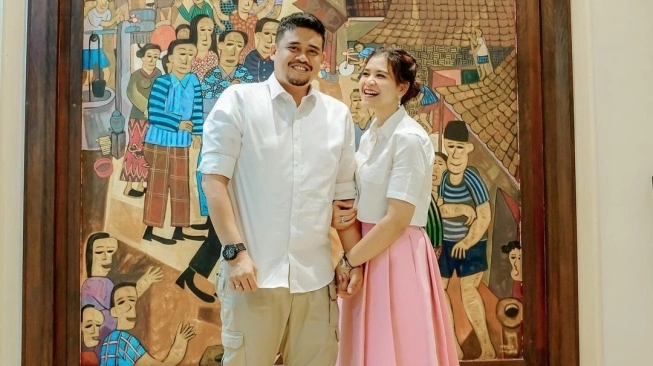 Kahiyang Ayu dan Bobby Nasution. (sumber: suara.com)