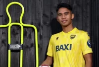 Marselino Fedinan Gabung ke Oxford United. Sumber foto : suara.com