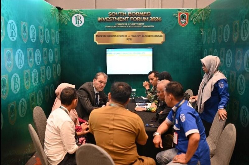 South Borneo Investmen Forum yang digelar Bank Indonesia Perwakilan Kalimantan Selatan pada Pamor Borneo 2024 di Duta Mall Banjarmasin dari 10 hingga 14 Agustus. Foto: Humas BI